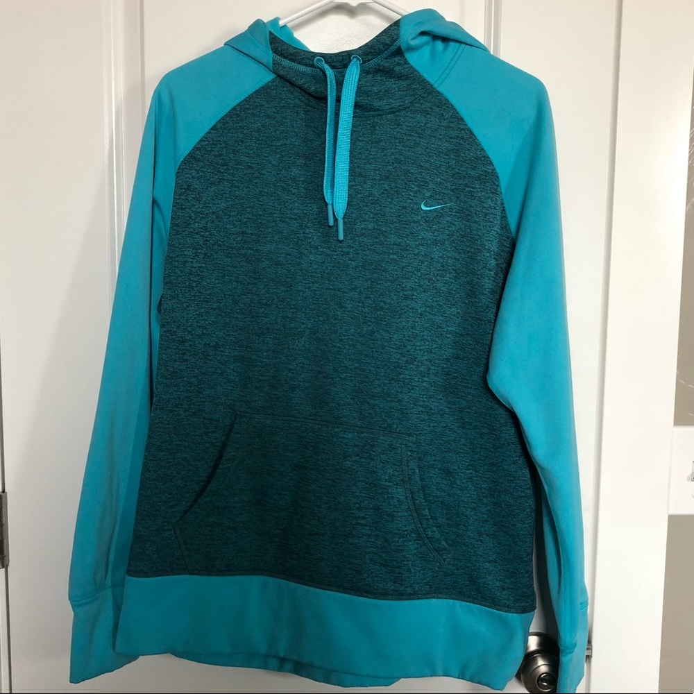 Teal blue Nike therma-fit sweatshirt XL